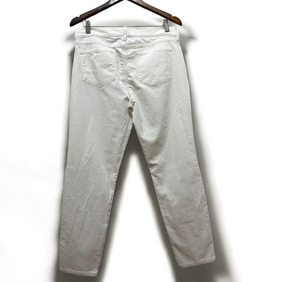 J. Crew | EUC Women’s White Corduroy Pants | Size 29 | Slim Straight Fit - Picture 4 of 10